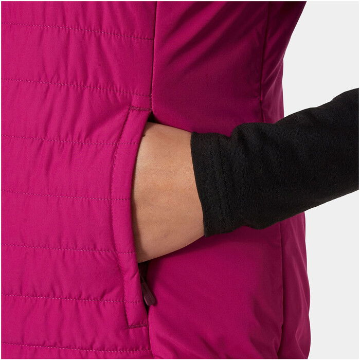 2024 Helly Hansen Womens Crew Insulator Vest 2.0 30240 - Magenta 2.0